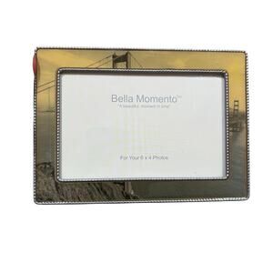 Bella Momento Minimalist Photo Frame Antique Inspired 6" x 4" Landscape Enamel